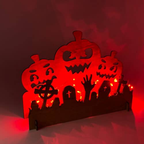 Halloween Aufsteller 3 Pumpkins – Bild 6