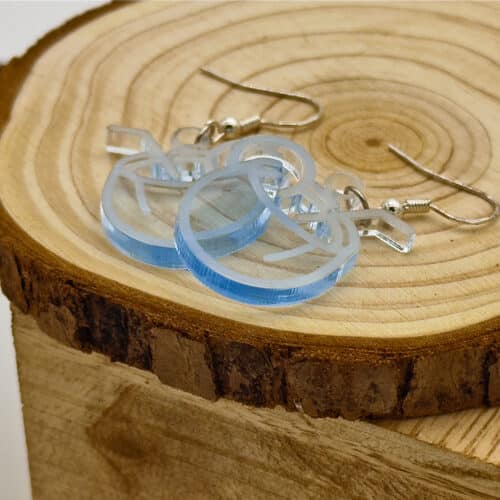 Ohrring FluoFruits Cocktail (Paar) – Bild 4
